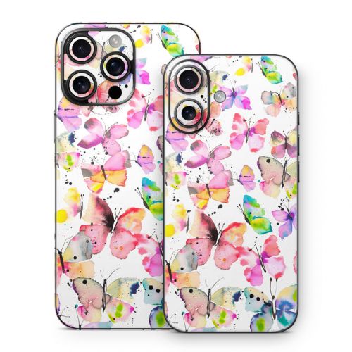 Artistic Butterflies iPhone 16 Series Skin