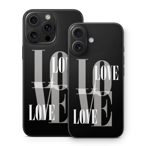 Black Love iPhone 16 Series Skin