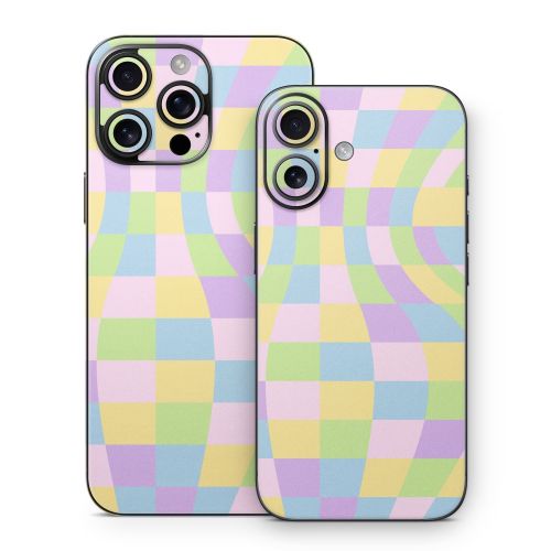 Bold Forms Warm iPhone 16 Series Skin