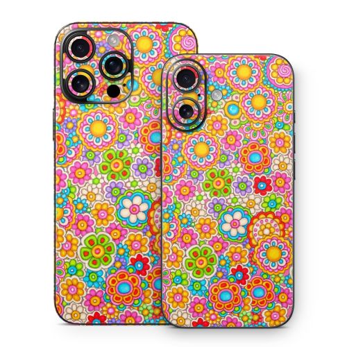 Bright Ditzy iPhone 16 Series Skin