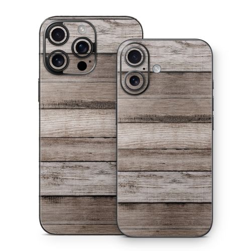 Barn Wood iPhone 16 Series Skin