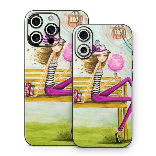 Carnival Cotton Candy iPhone 16 Series Skin