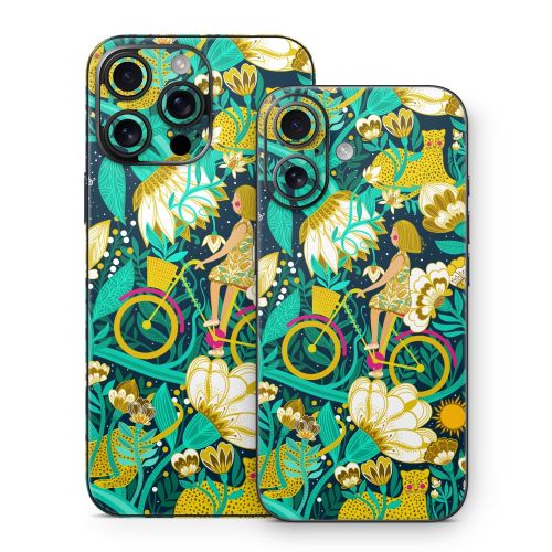 Cheetah Garden iPhone 16 Series Skin