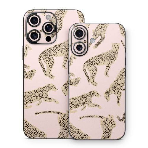 Cheetahs Pink iPhone 16 Series Skin