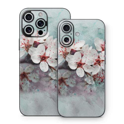 Cherry Blossoms iPhone 16 Series Skin