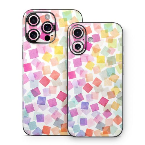 Confetti Squares iPhone 16 Series Skin