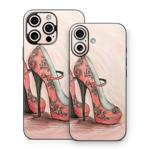 Coral Shoes iPhone 16 Series Skin