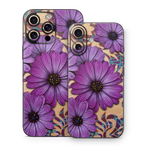Daisy Damask iPhone 16 Series Skin
