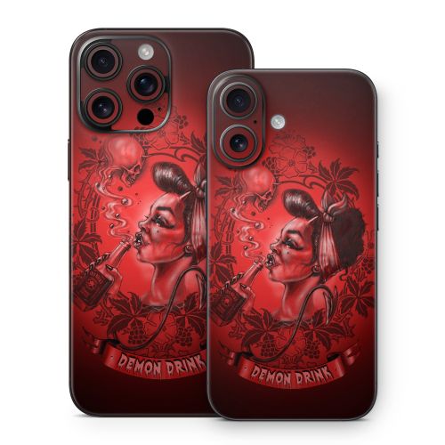 Demon Drink iPhone 16 Series Skin