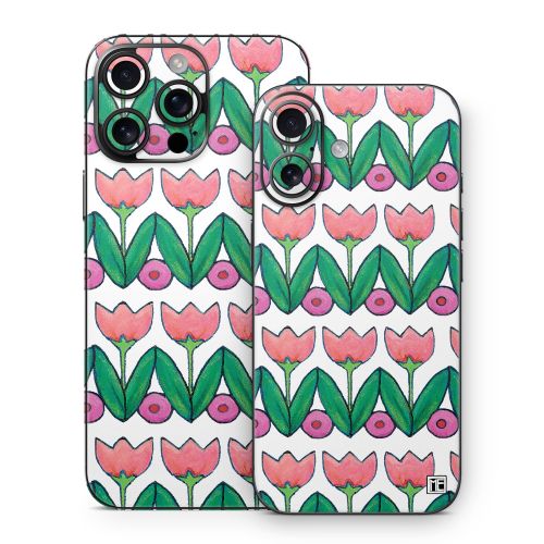 Deco Tulips iPhone 16 Series Skin