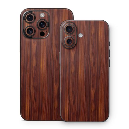 Dark Rosewood iPhone 16 Series Skin
