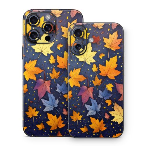 Falling Leaves iPhone 16 Series Skin