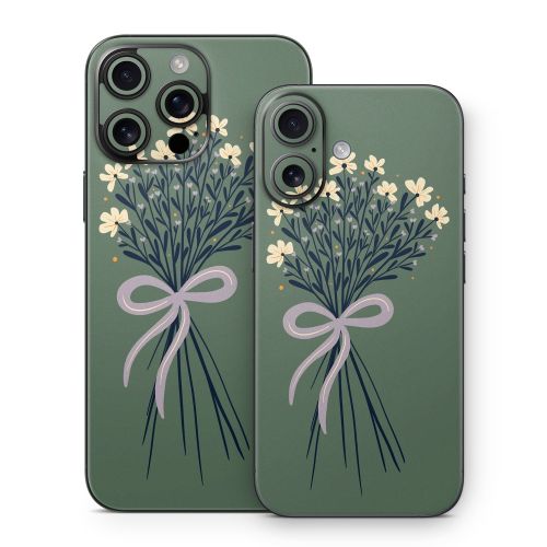 Floral Bouquet Bow iPhone 16 Series Skin