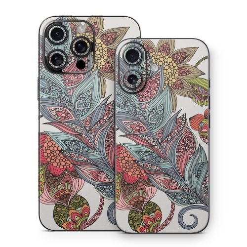 Feather Flower iPhone 16 Series Skin