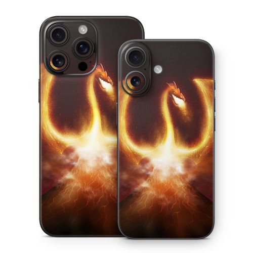 Fire Dragon iPhone 16 Series Skin