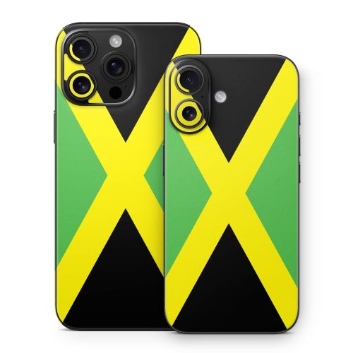 Jamaican Flag iPhone 16 Series Skin