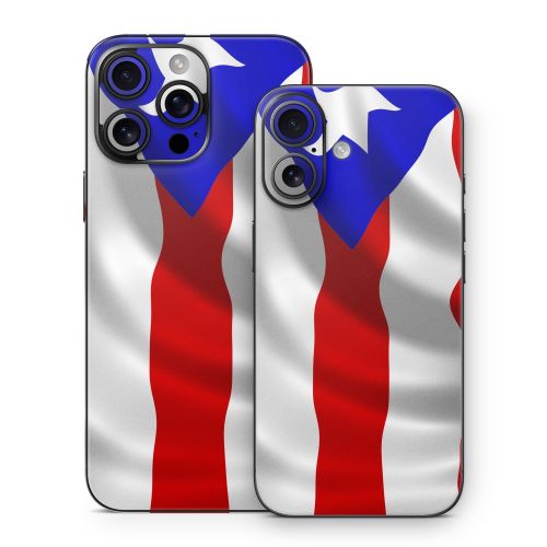 Puerto Rican Flag iPhone 16 Series Skin