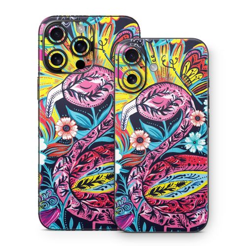Flashy Flamingo iPhone 16 Series Skin