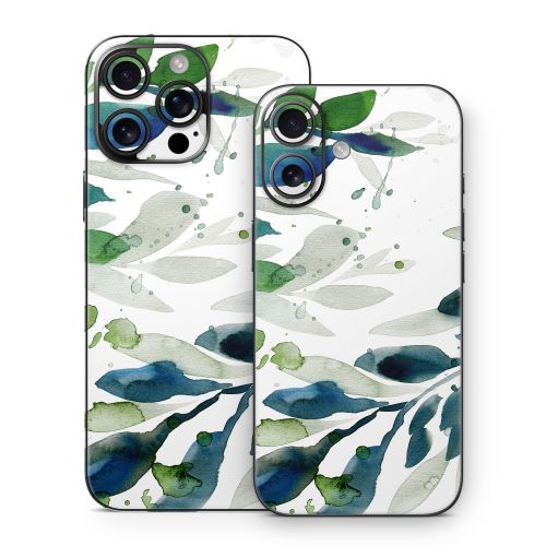 Floating Leaves iPhone 16 Series Skin