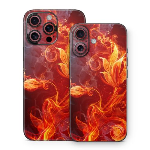 Flower Of Fire iPhone 16 Series Skin