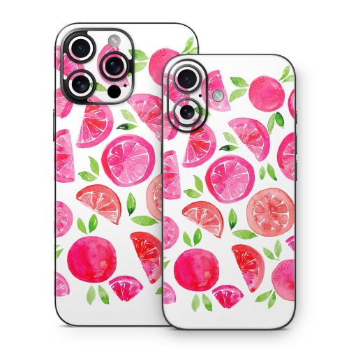Grapefruit iPhone 16 Series Skin