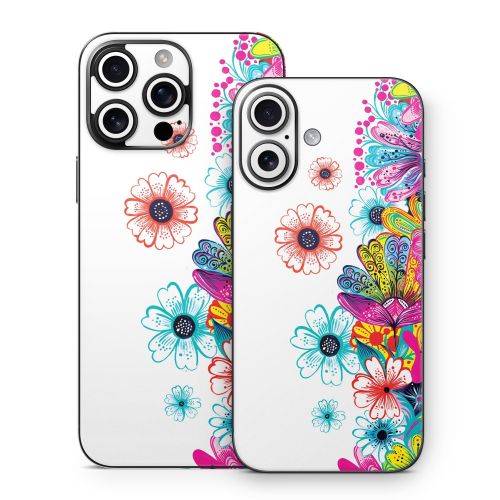 Intense Flowers iPhone 16 Series Skin