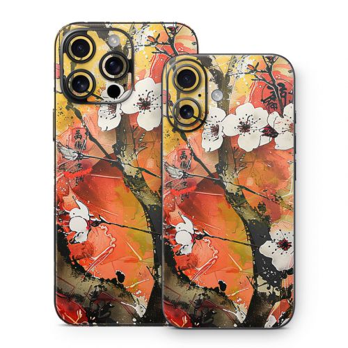 Japanese Blossoms iPhone 16 Series Skin