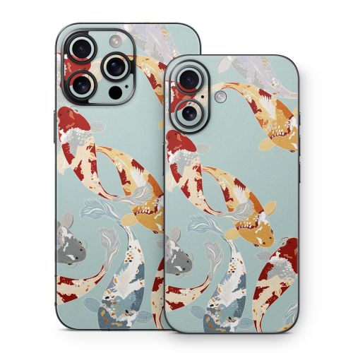 KoiFish Pond iPhone 16 Series Skin