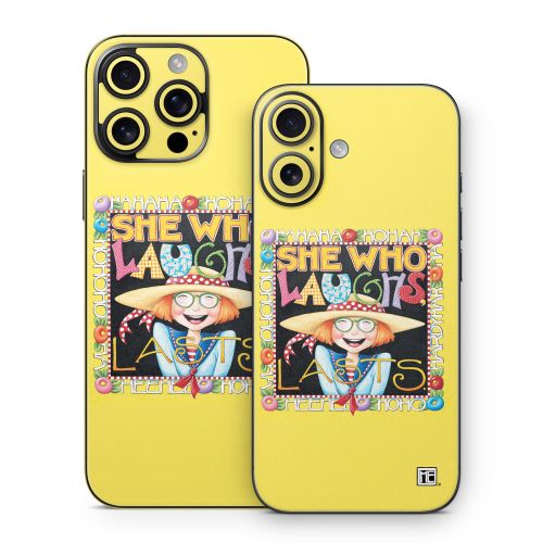 She Who Laughs iPhone 16 Series Skin