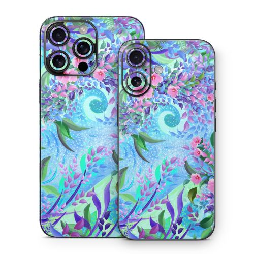 Lavender Flowers iPhone 16 Series Skin