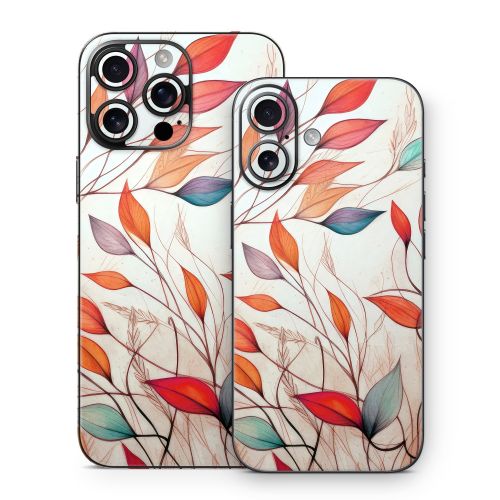 Leaf Sketches iPhone 16 Series Skin