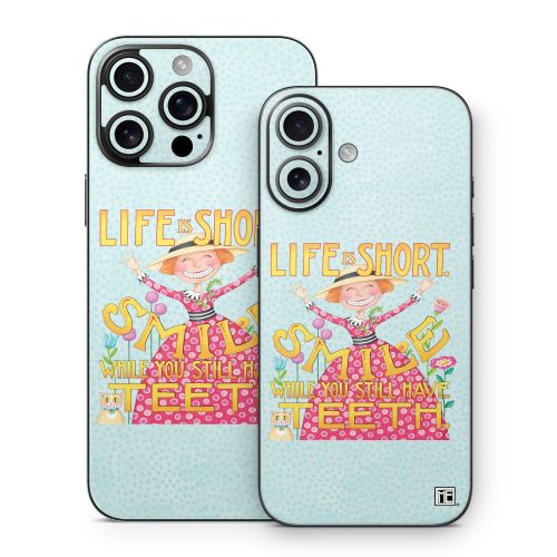 Life is Short iPhone 16 Series Skin