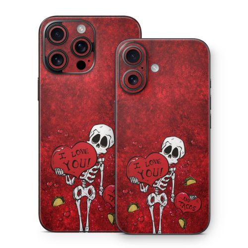 I Love You And Tacos iPhone 16 Series Skin