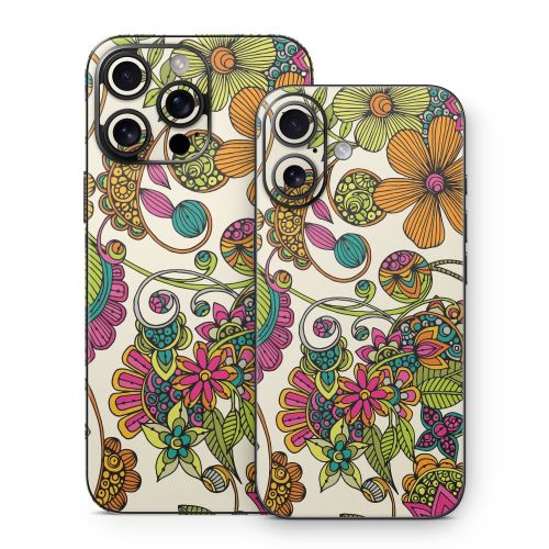 Maia Flowers iPhone 16 Series Skin