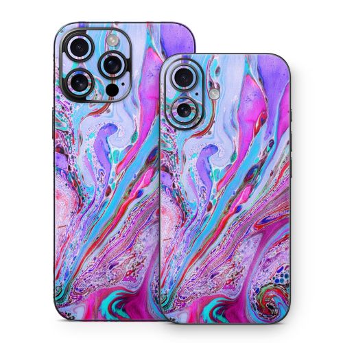 Marbled Lustre iPhone 16 Series Skin