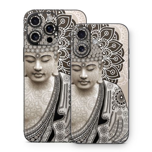 Meditation Mehndi iPhone 16 Series Skin