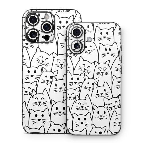 Moody Cats iPhone 16 Series Skin