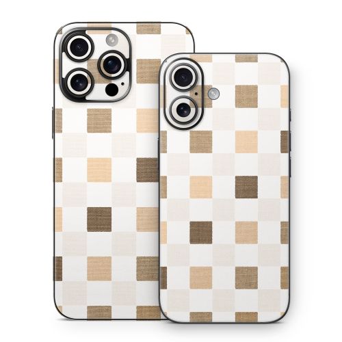 Neutral Checker iPhone 16 Series Skin