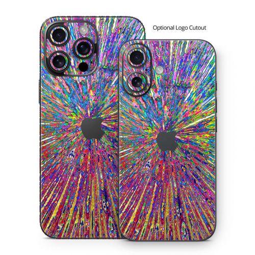 Rainbow Burst iPhone 16 Series Skin