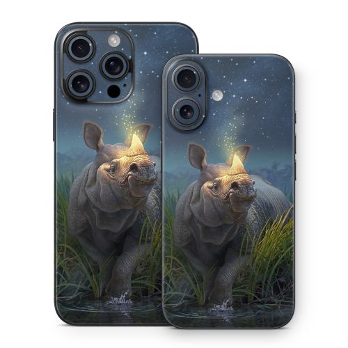 Rhinoceros Unicornis iPhone 16 Series Skin