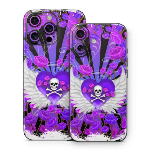 Skull and Roses iPhone 16 Series Skin