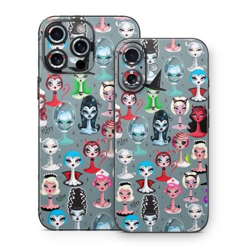 Spooky Dolls iPhone 16 Series Skin