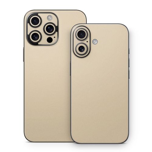 Solid State Beige iPhone 16 Series Skin