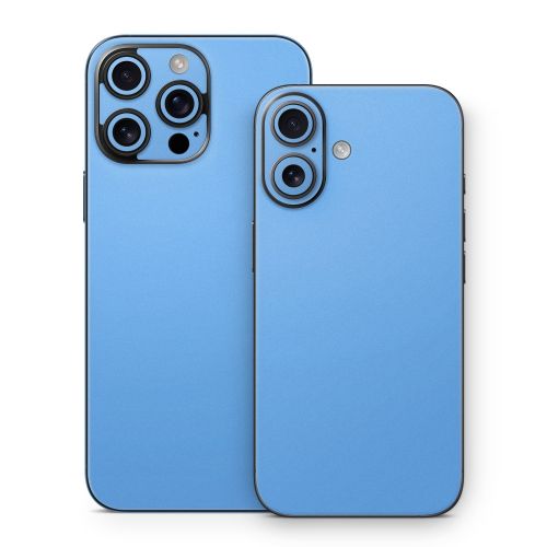 Solid State Blue iPhone 16 Series Skin