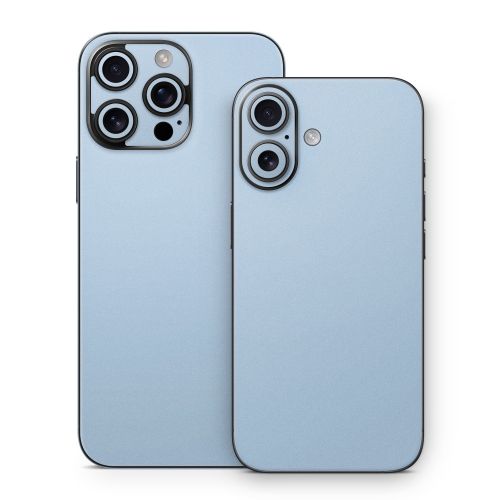 Solid State Blue Mist iPhone 16 Series Skin