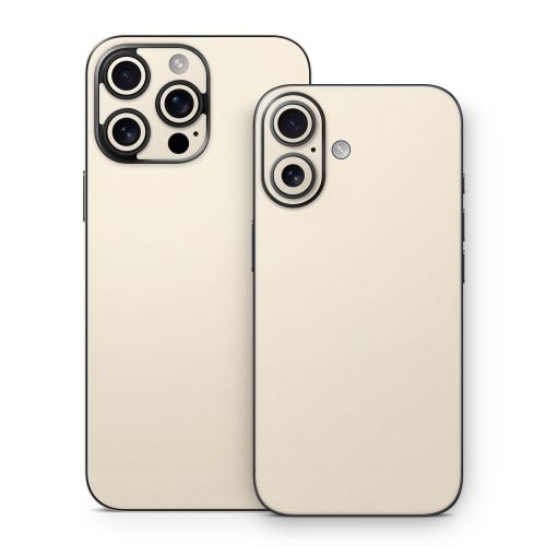 Solid State Creme iPhone 16 Series Skin