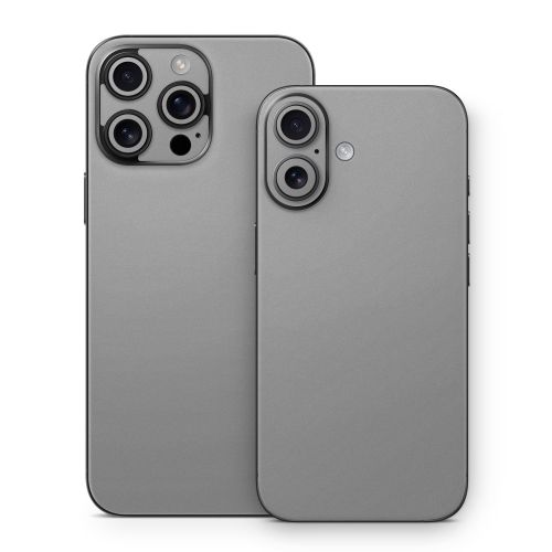 Solid State Grey iPhone 16 Series Skin