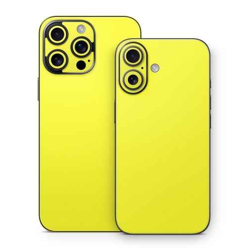 Solid State Lemon iPhone 16 Series Skin