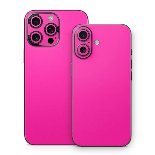 Solid State Malibu Pink iPhone 16 Series Skin
