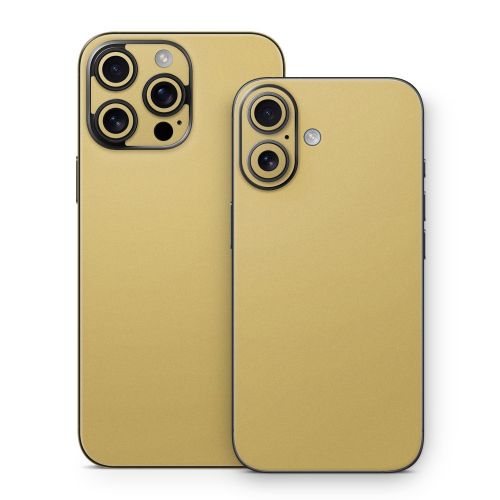 Solid State Mustard iPhone 16 Series Skin